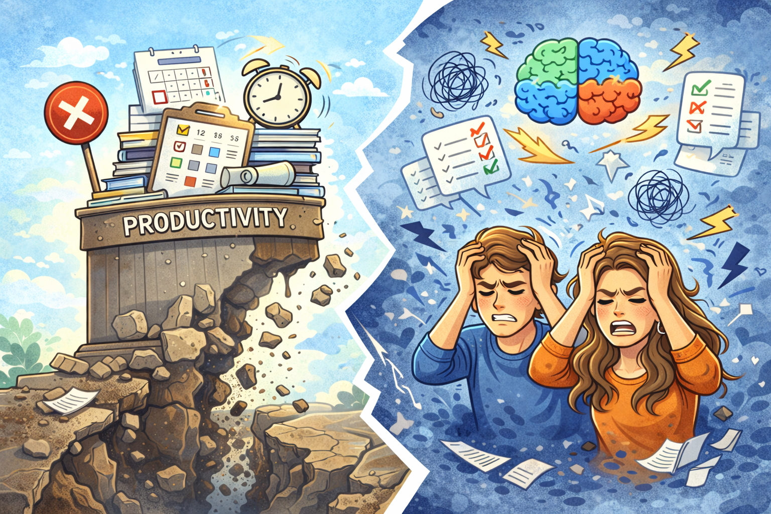 Why Mainstream Productivity Advice Breaks Down for Neurodivergent Brains